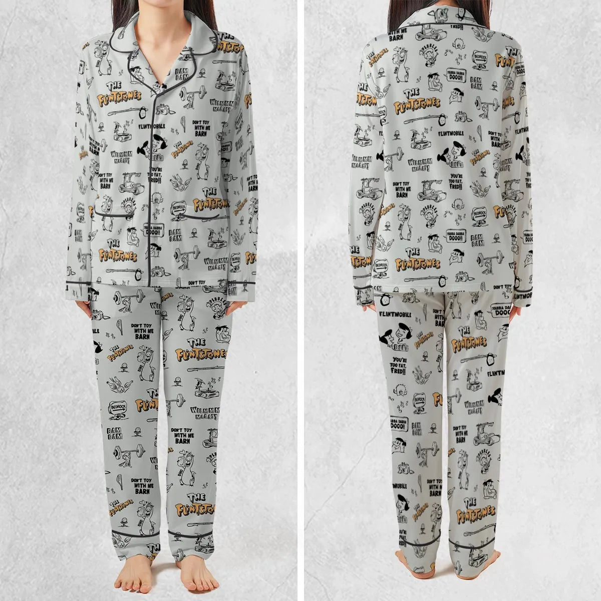 Don't Toy with Me Barn The Flintstones Pajamas Set