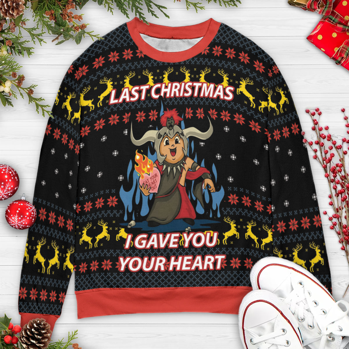 Ugly Sweater of Doom Ugly Christmas Sweatshirt