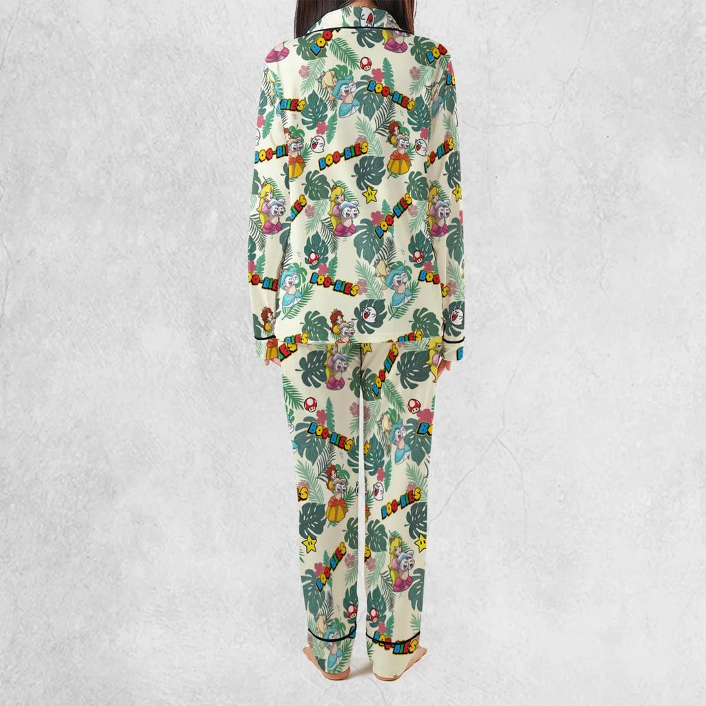 Super Mario Boo-Bies Pattern Pajamas Set
