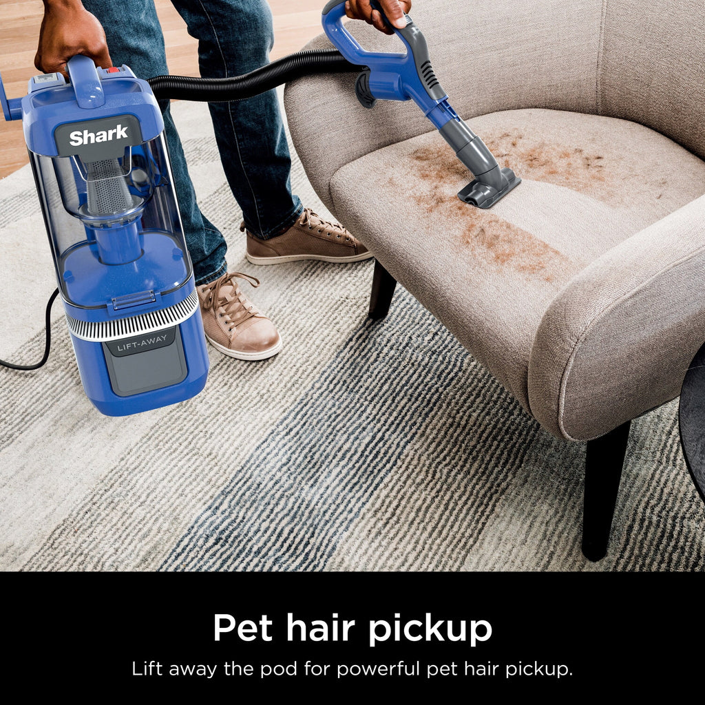 Shark Navigator Lift-Away ADV Bagless Upright Vacuum, Blue - LA360