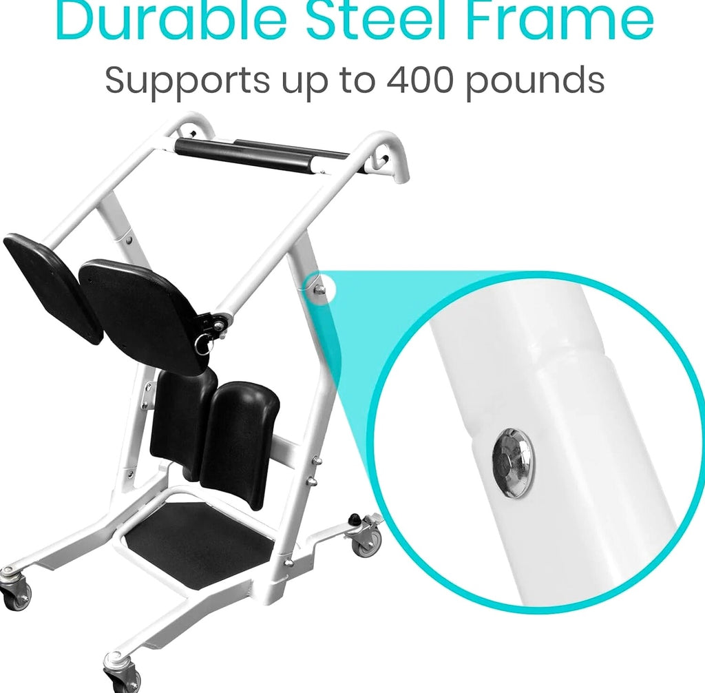 Vive Sit-to-Stand Patient Lift Transfer Aid, 400 lbs