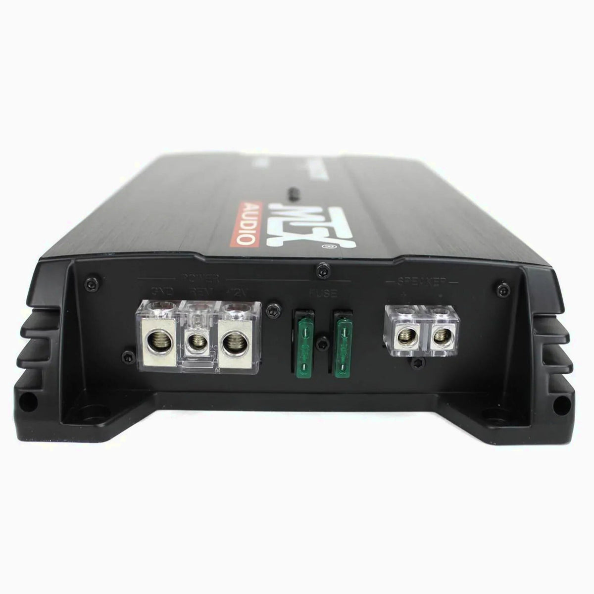 MTX Dual 12in Loaded Car Subwoofer Enclosure With Amplifier And Amp Kit - TNP212D2