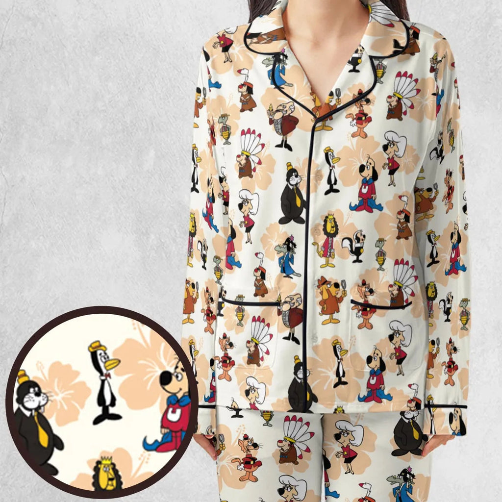 Nostalgia Underdog Characters Pajamas Set