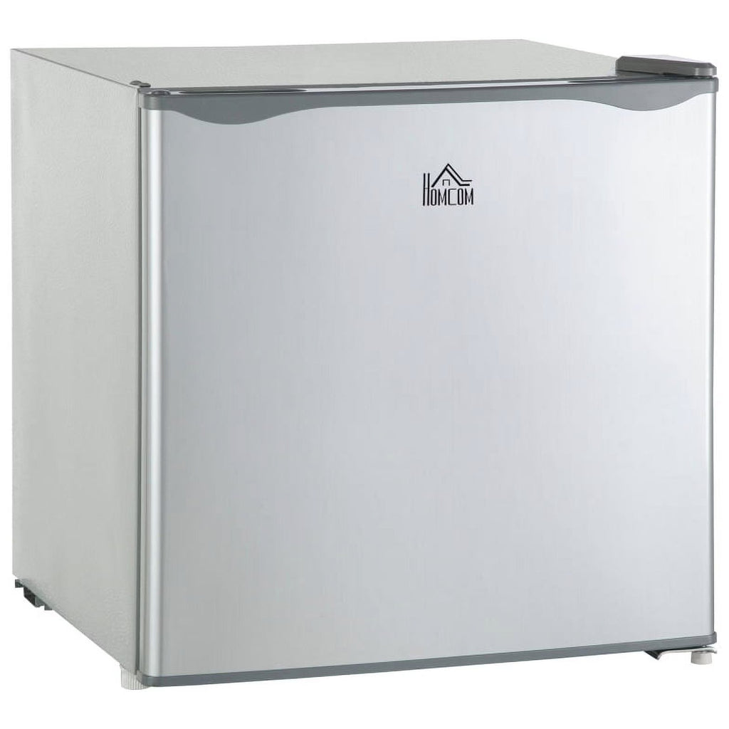 HOMCOM Countertop Upright Mini Freezer, 1.1 Cu.Ft, Gray - 05