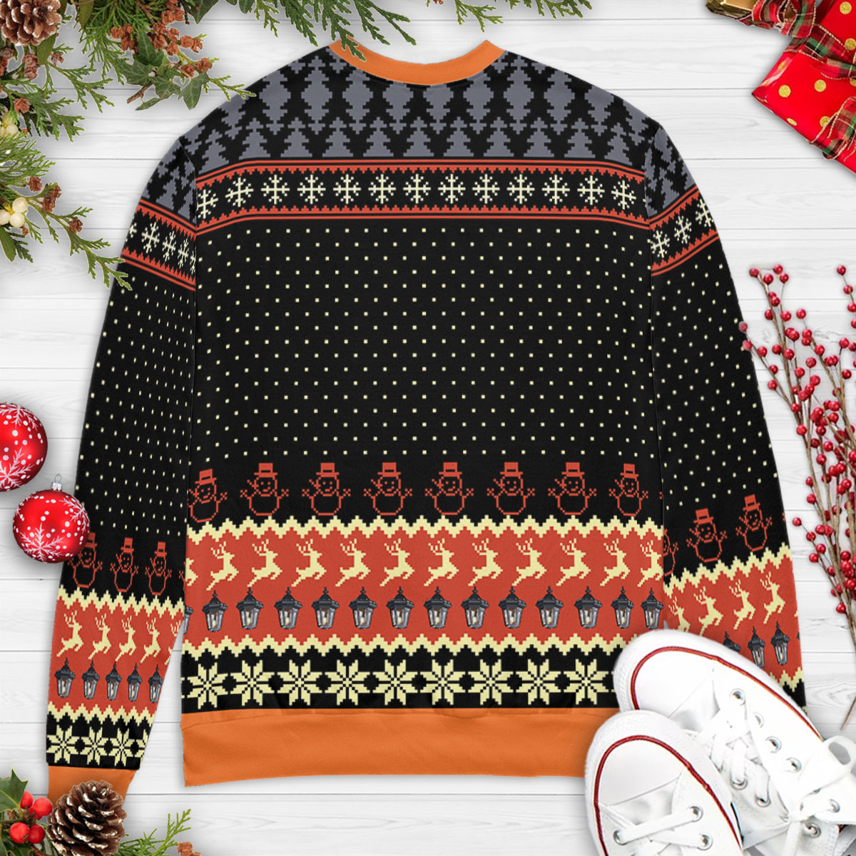 Light The Lamp Muppet Carol Ugly Christmas Sweatshirt