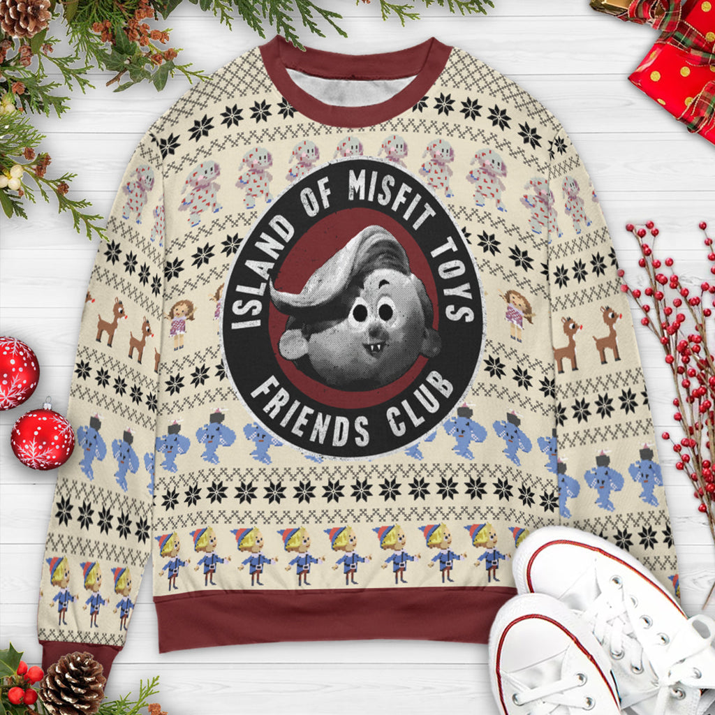 Island Of Misfit Toys Ugly Christmas Sweatshirt