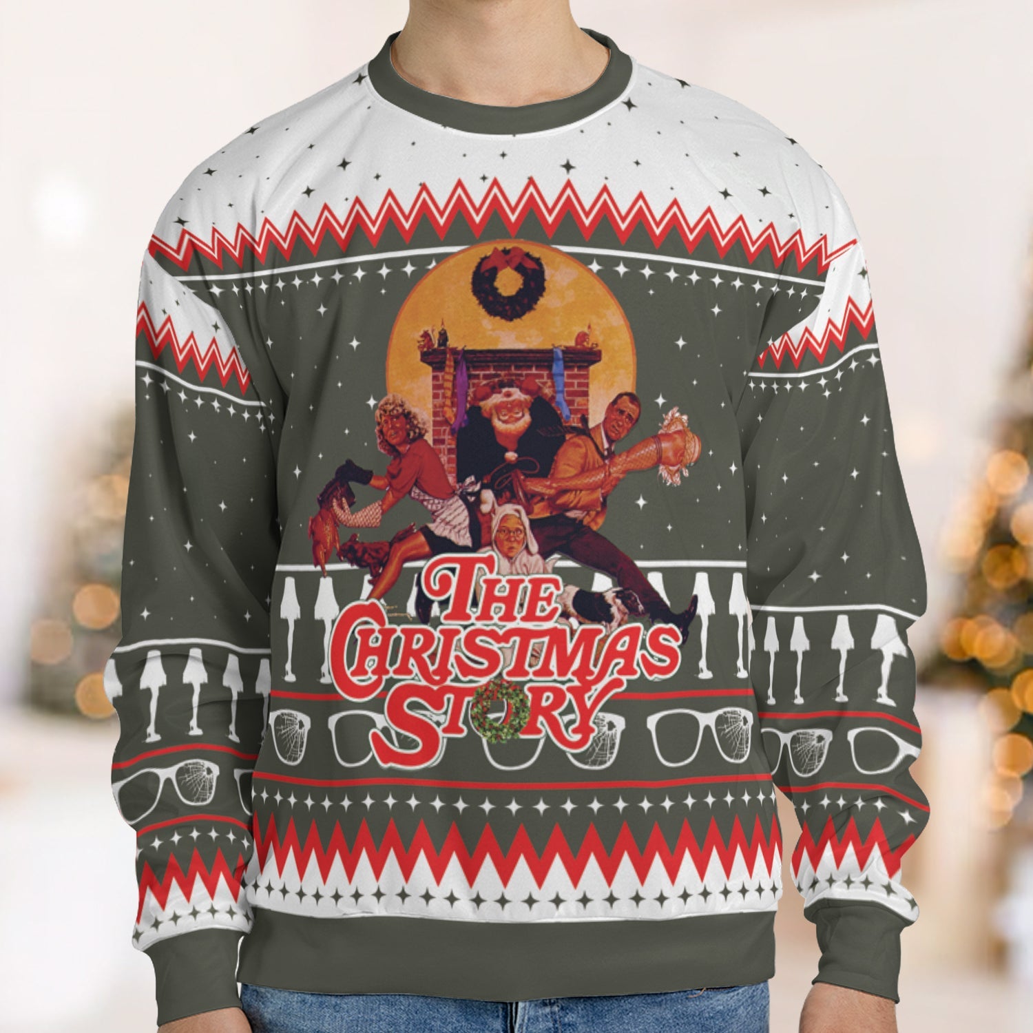 A Christmas Story Ugly Christmas Sweatshirt