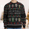 Love Actually Ugly Christmas Sweatshirt