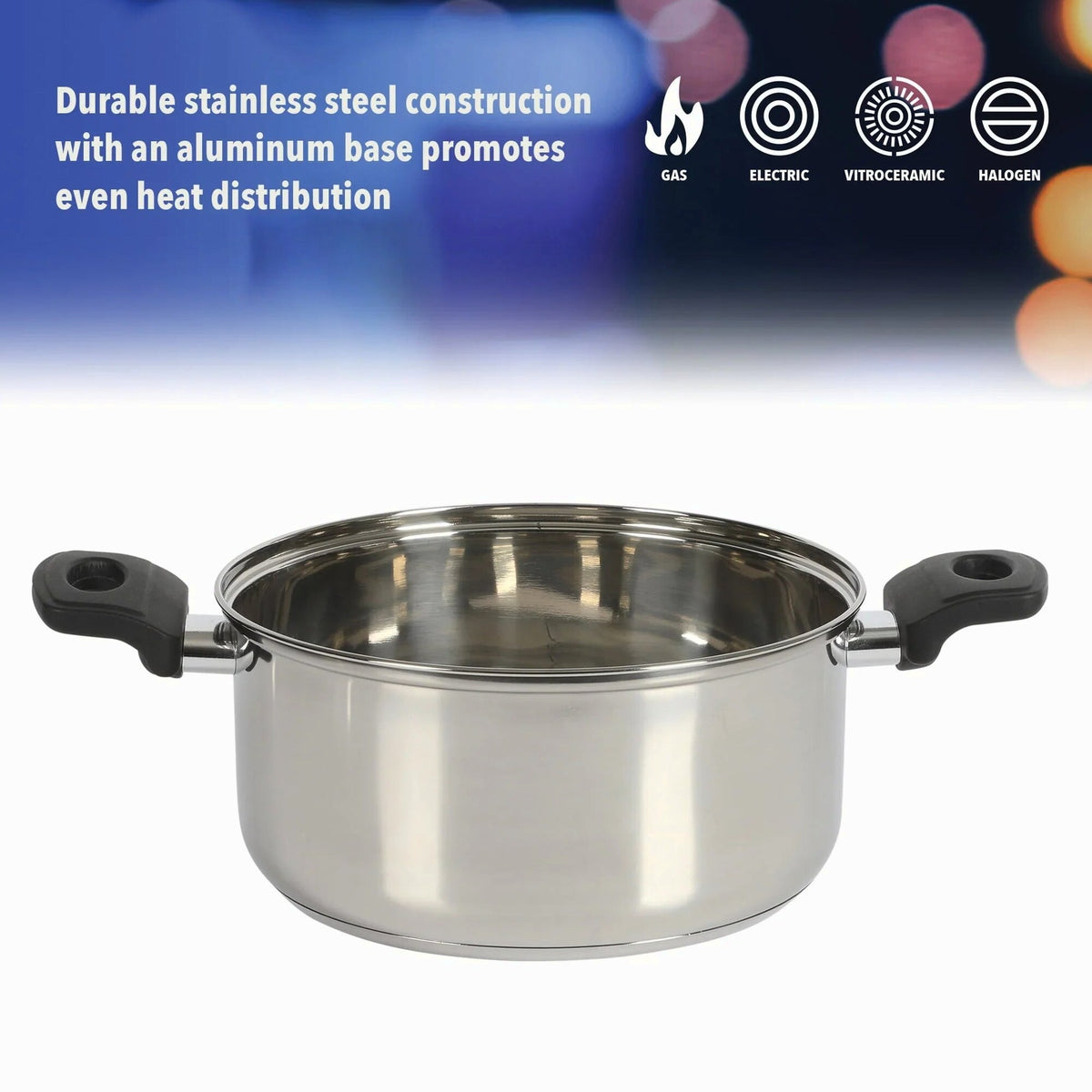 Gibson Home 71-Piece Stainless Steel Silver Cookware Combo Set
