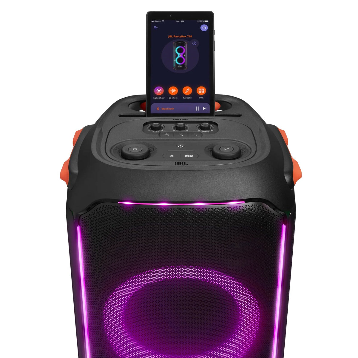 JBL Partybox 710 Party Speaker, 800W, IPX4 - JBLPARTYBOX710AM