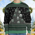40K Christmas Tree Ugly Christmas Sweatshirt