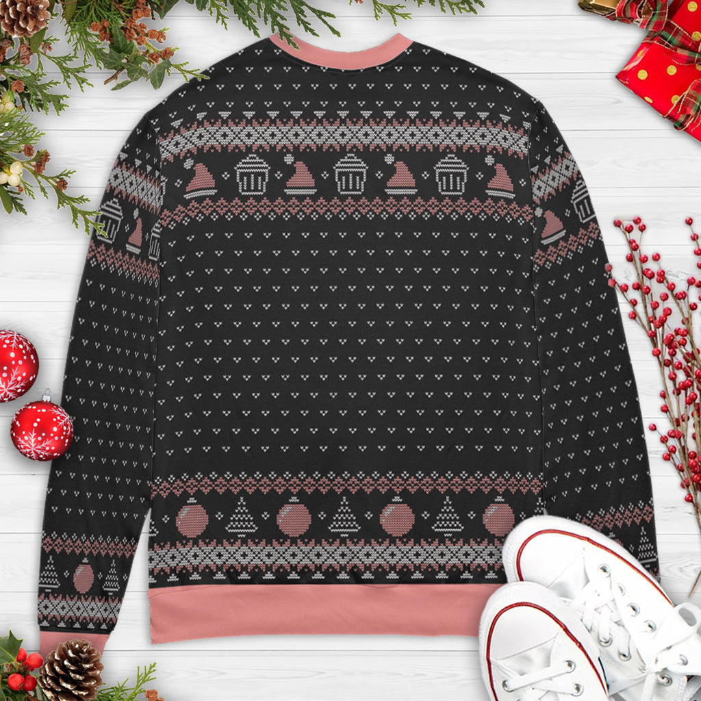 Garbage Day Silent Night Deadly Night Ugly Christmas Sweatshirt