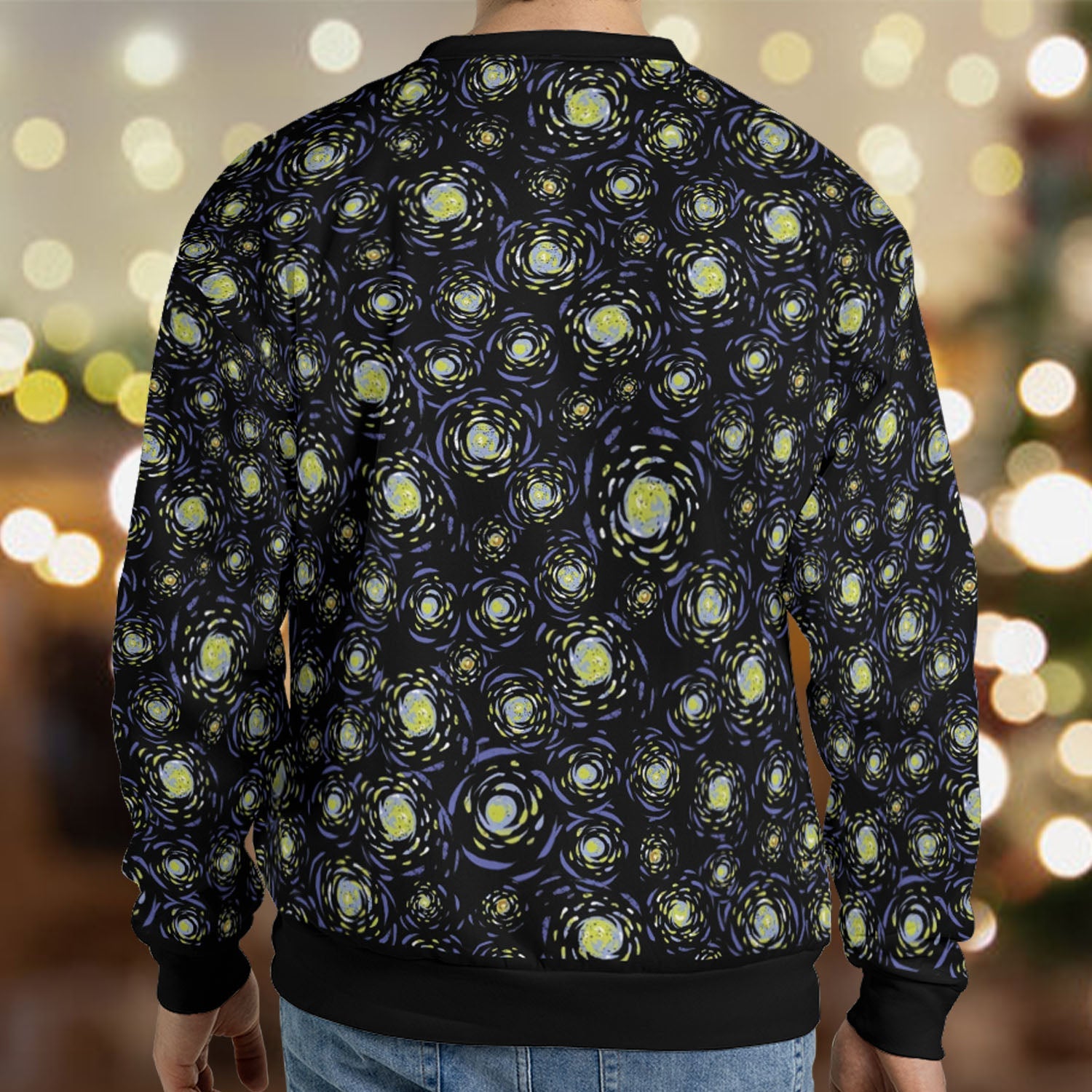 Chris Farley Van Gogh Down River Ugly Christmas Sweatshirt