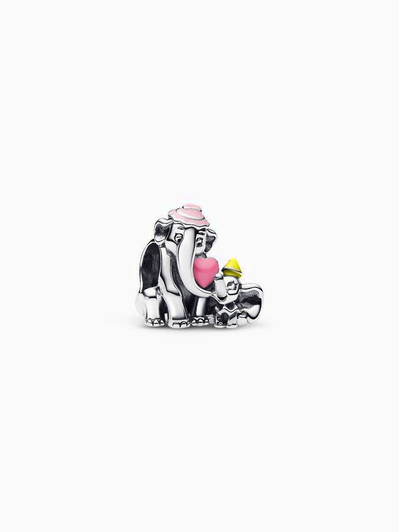 Elephant and Heart Charm Set