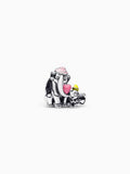 Elephant and Heart Charm Set