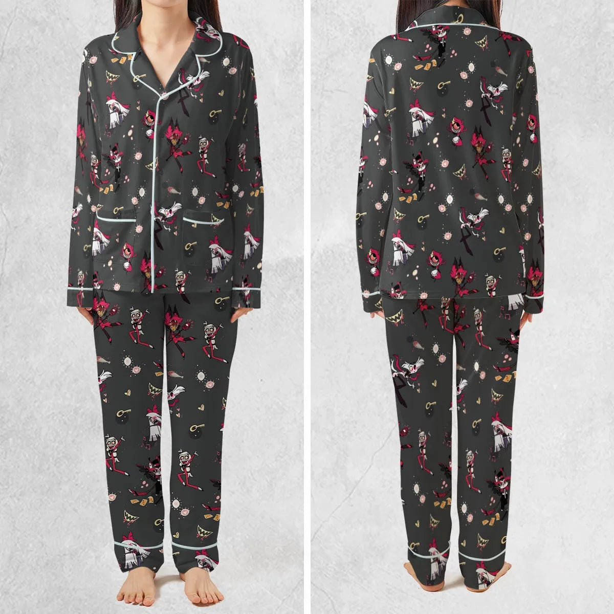 Helluva Hazbin Pajamas Set
