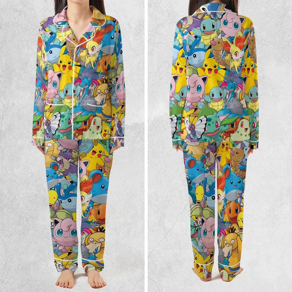 Magical Creatures Pokemon Pajamas Set
