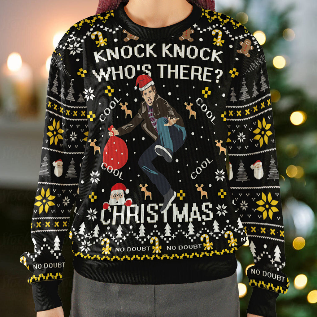 Who's There Brooklyn 99 Ugly Christmas Sweatshirt