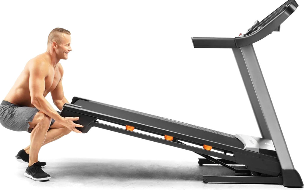 Nordictrack T Series Treadmill, Black, 73.5 in D x 36 in W x 54 in H, 55 in x 20 in Deck