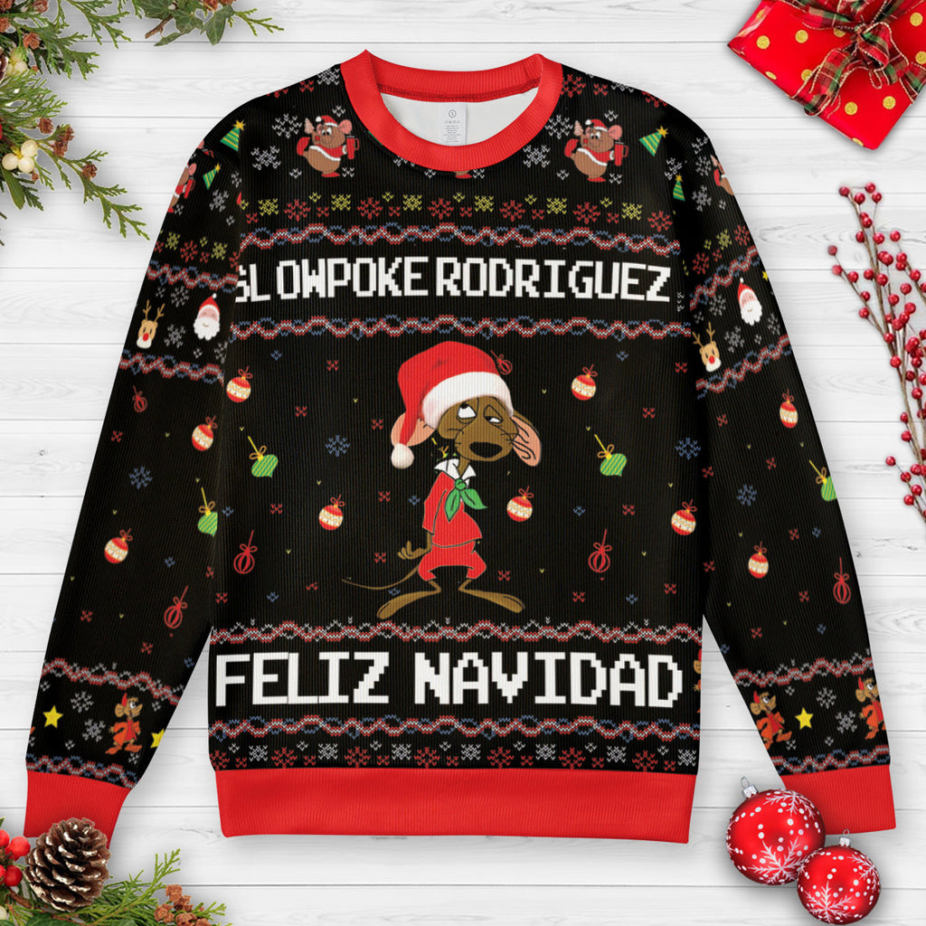Slow Christmas Ugly Christmas Sweatshirt