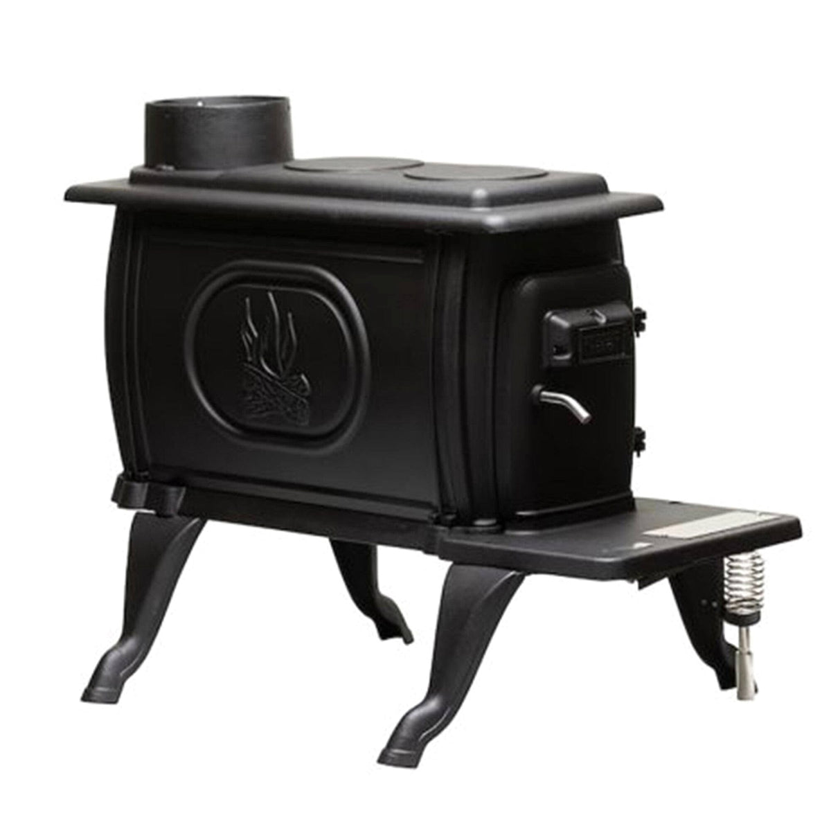 US Stove Cast Iron Wood Stove, 900 Sq. Ft. - US1269E