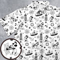 Steamboat Willie pattern Button Down Shirt
