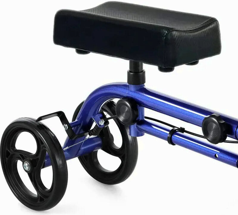 RINKMO Lightweight Steerable Knee Scooter With 8-Inch PVC Wheels
