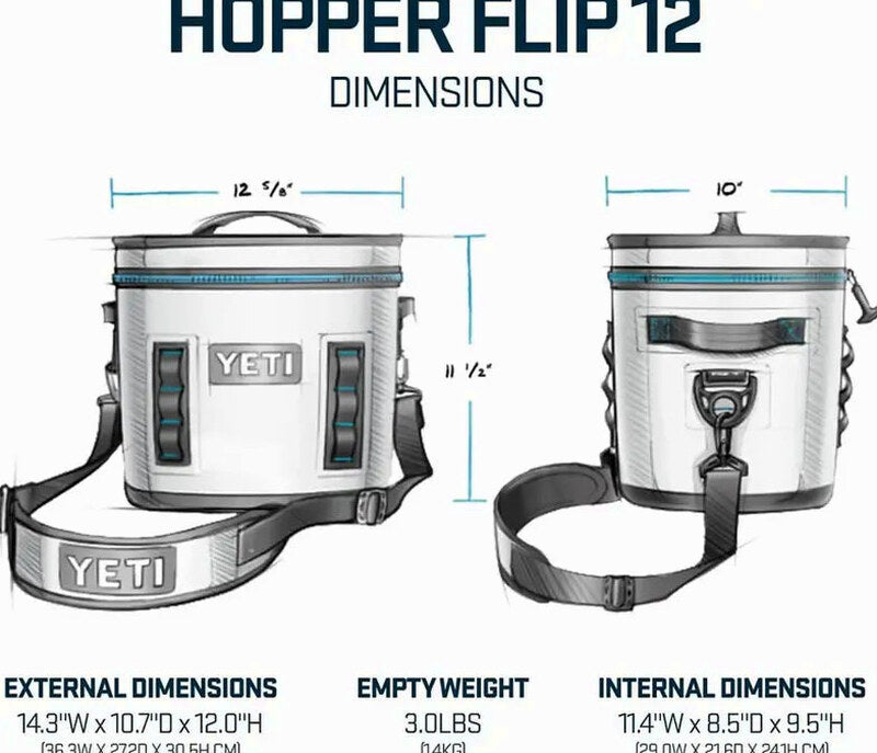 YETI Hopper Flip 12-Quart Portable Soft-Sided Cooler - 18010110002