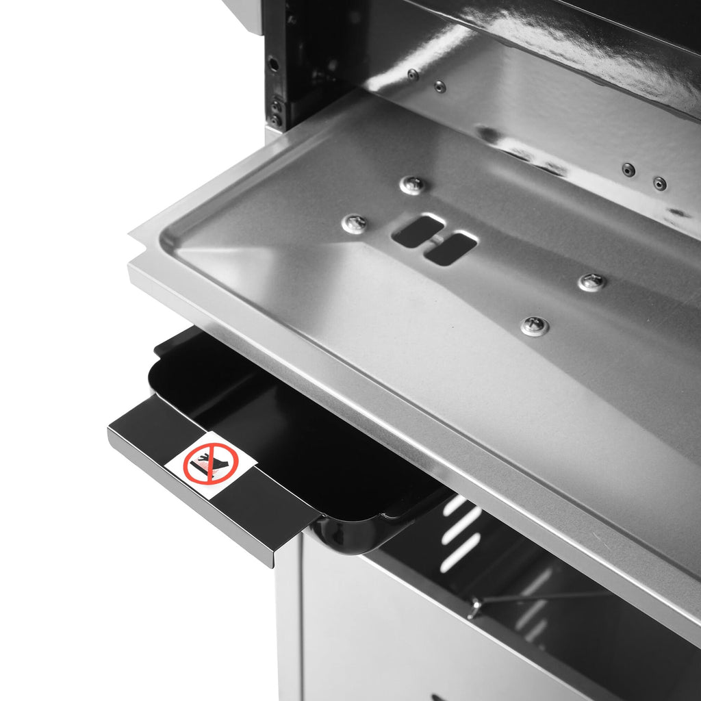 Stainless Steel 6-Burner Gas Grill - 74,000 BTU With Sear And Side Burner