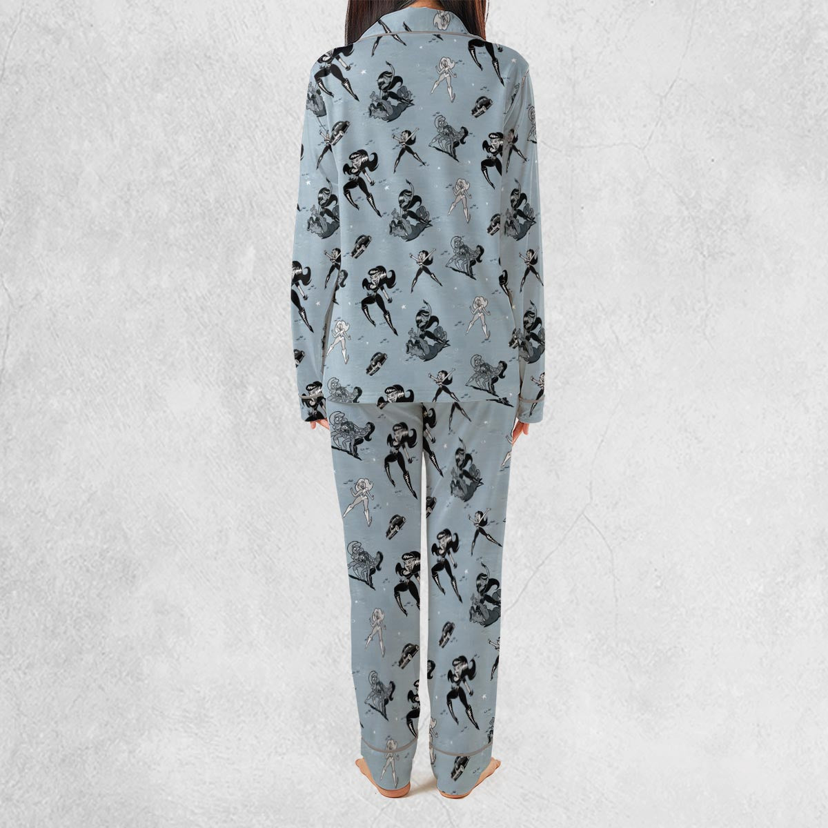 Faster Pussycat Kill Kill Characters Pajamas Set