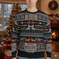 Outa Time Back to the Future Ugly Christmas Sweatshirt