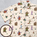 Oo-de-lally Robin Hood Characters Button Down Shirt