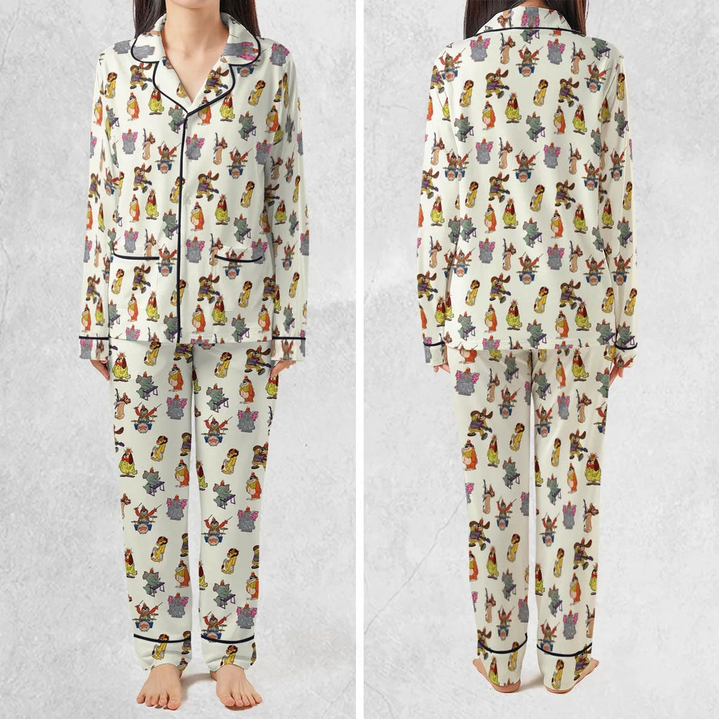 Snorky Fleegle Drooper Bingo The Banana Splits Pajamas Set
