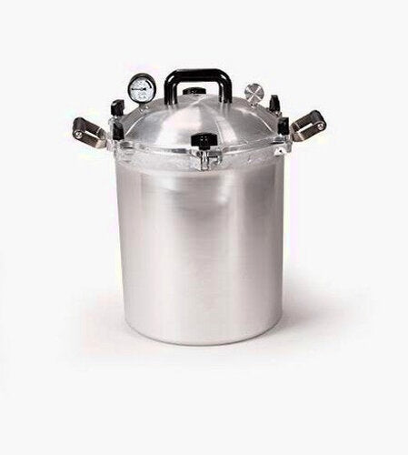 All American Pressure Cooker And Canner, 30 qt, Silver - 930