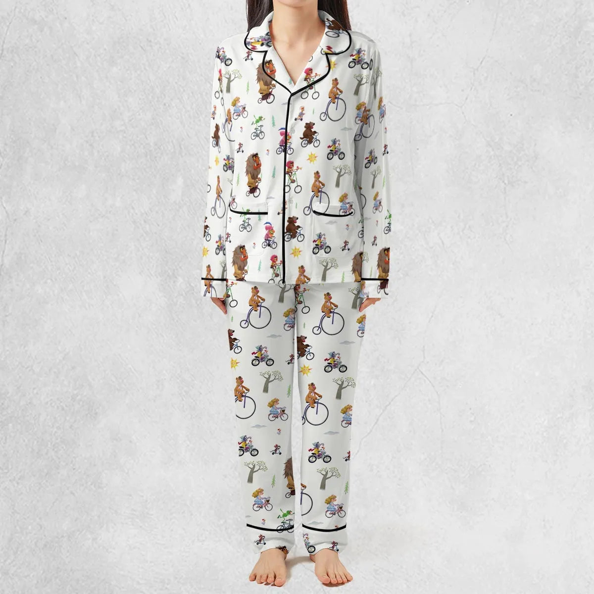 The Muppet Movie Bike Scene Pajamas Set