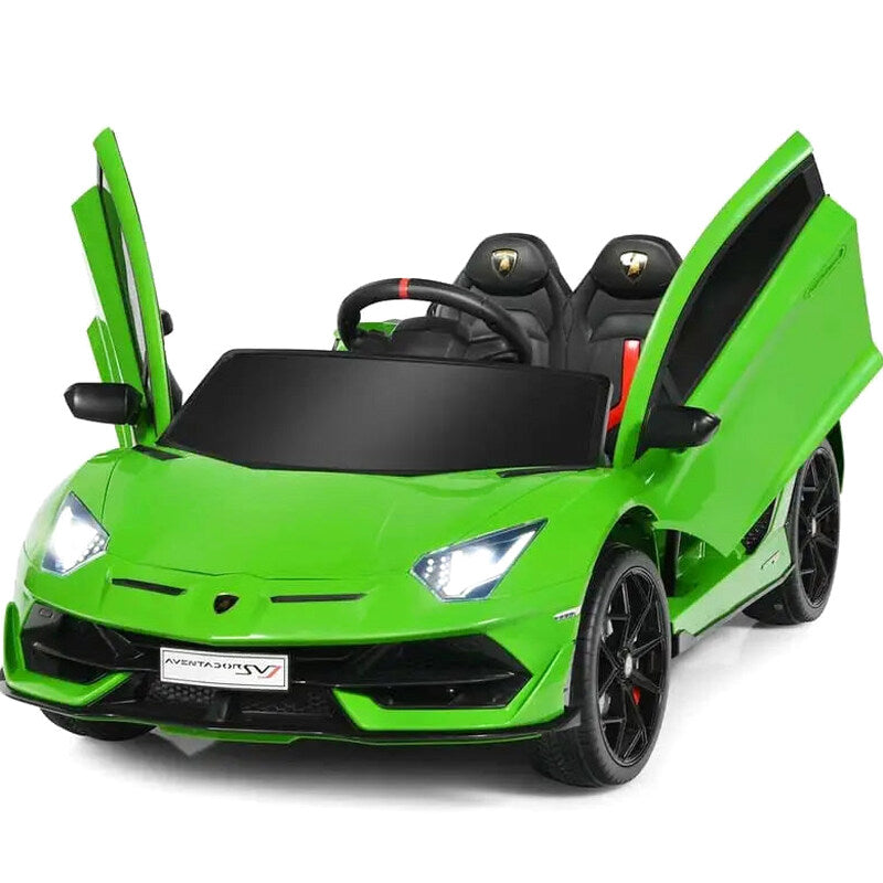 Lamborghini SVJ Kids Ride-On Electric Sports Car, 12V - SVJ