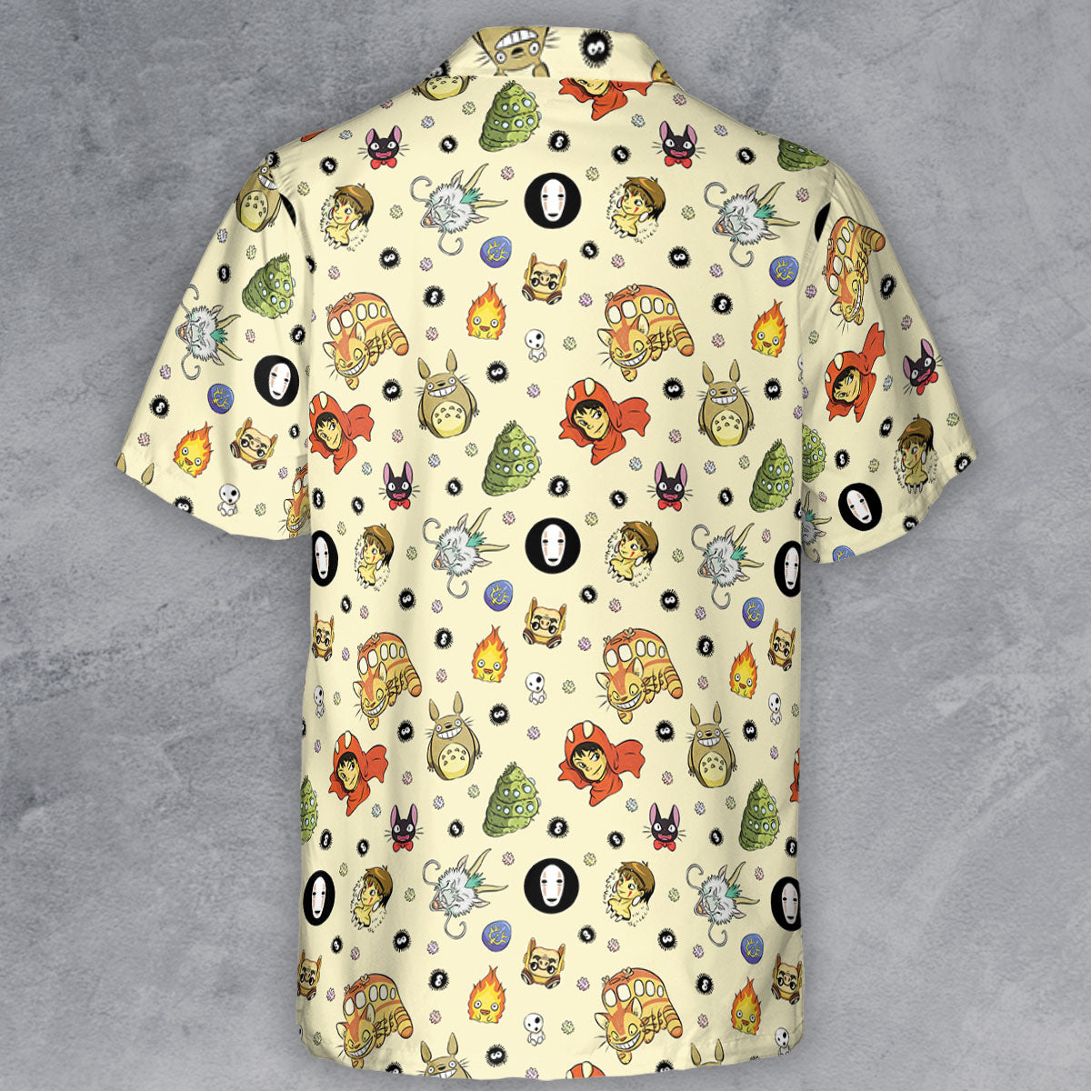 Ghiblipalooza Ghibli Themed Button Down Shirt