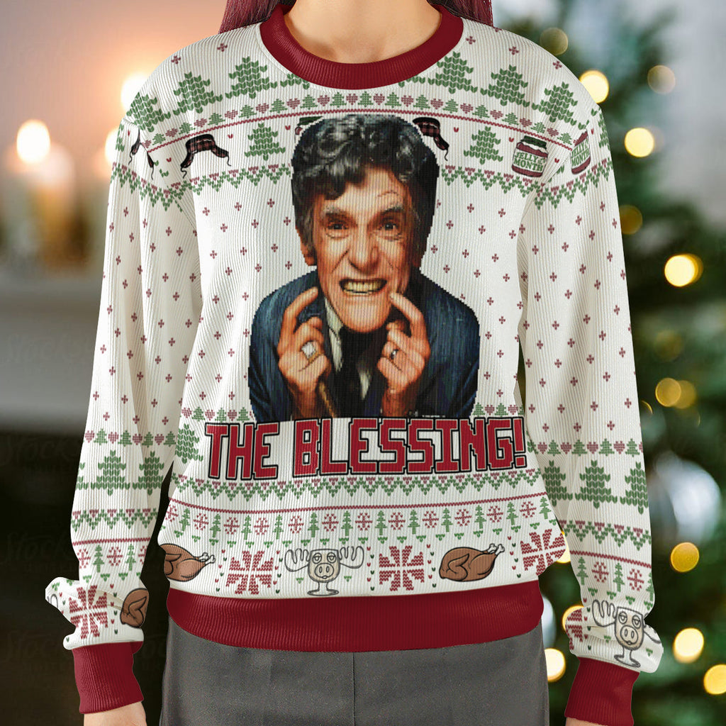 The Blessing Ugly Christmas Sweatshirt