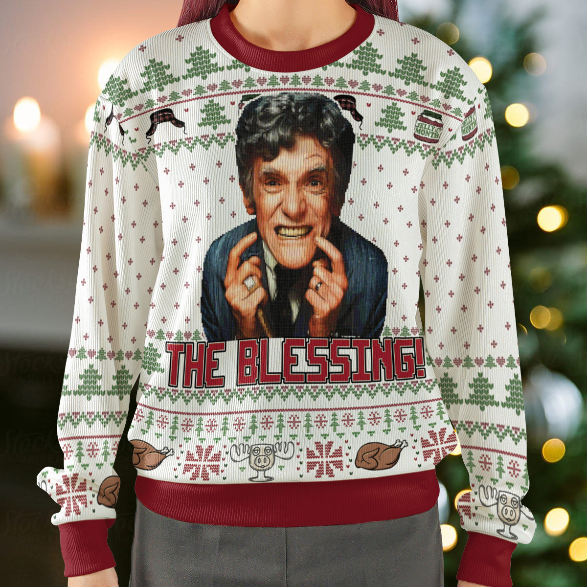 The Blessing Ugly Christmas Sweatshirt