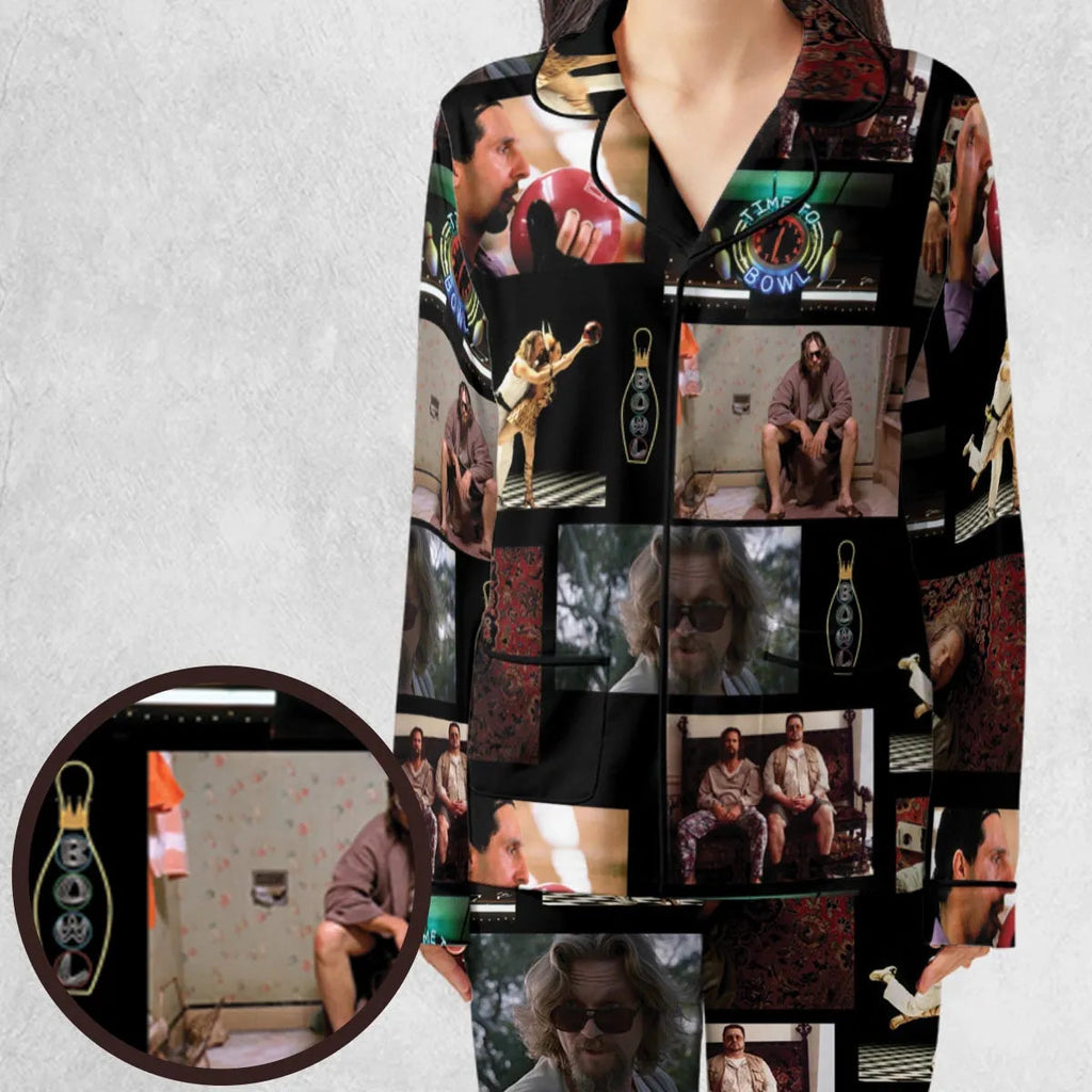 The Big Lebowski Famous Scenes Pajamas Set