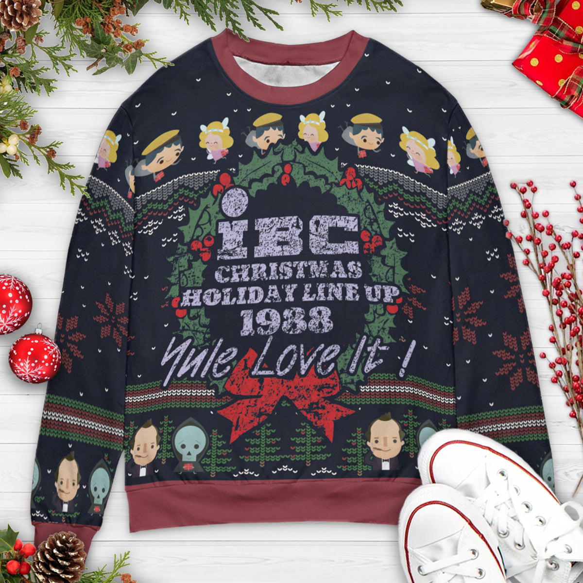 IBC Christmas Holiday Ugly Christmas Sweatshirt