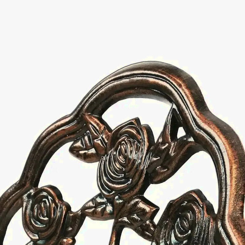 Camellia Cast Aluminum 3-Piece Bistro Set With Table And 2 Chairs - Antique Bronze