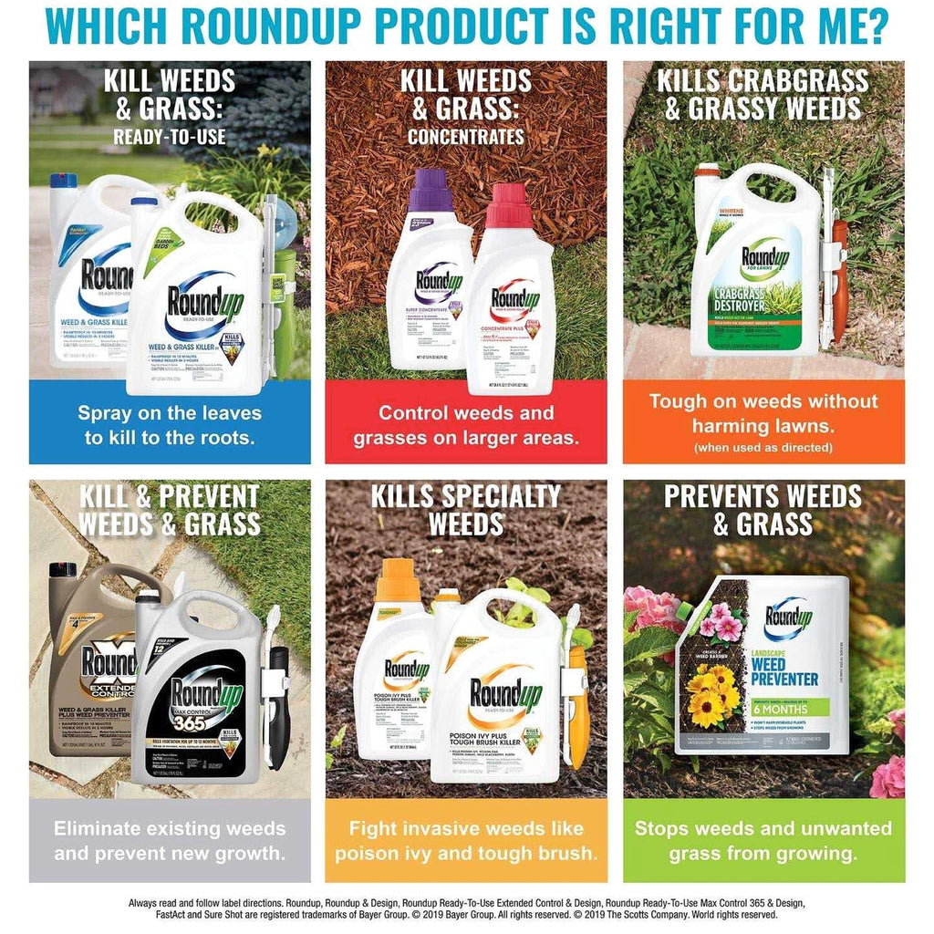 Roundup Super Concentrate Weed & Grass Killer - 50% Concentrated Formula