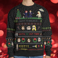 UFO Santa The X-File Ugly Christmas Sweatshirt