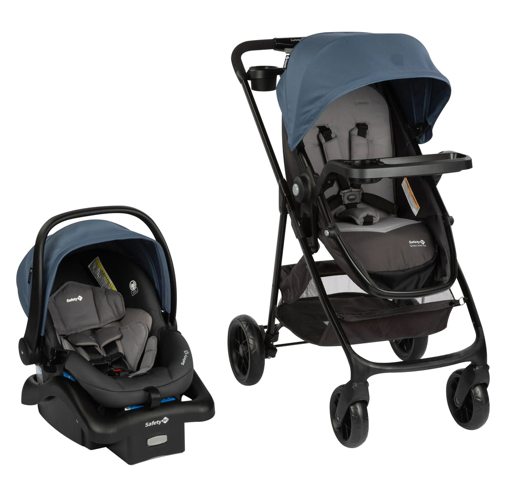Safety 1st Grow And Go Sprint Modular Travel System Stroller With Rear-Facing Infant Car Seat - Bluestone