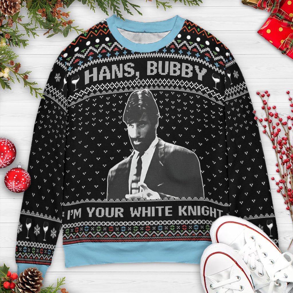 I'm Your White Knight Ugly Christmas Sweatshirt