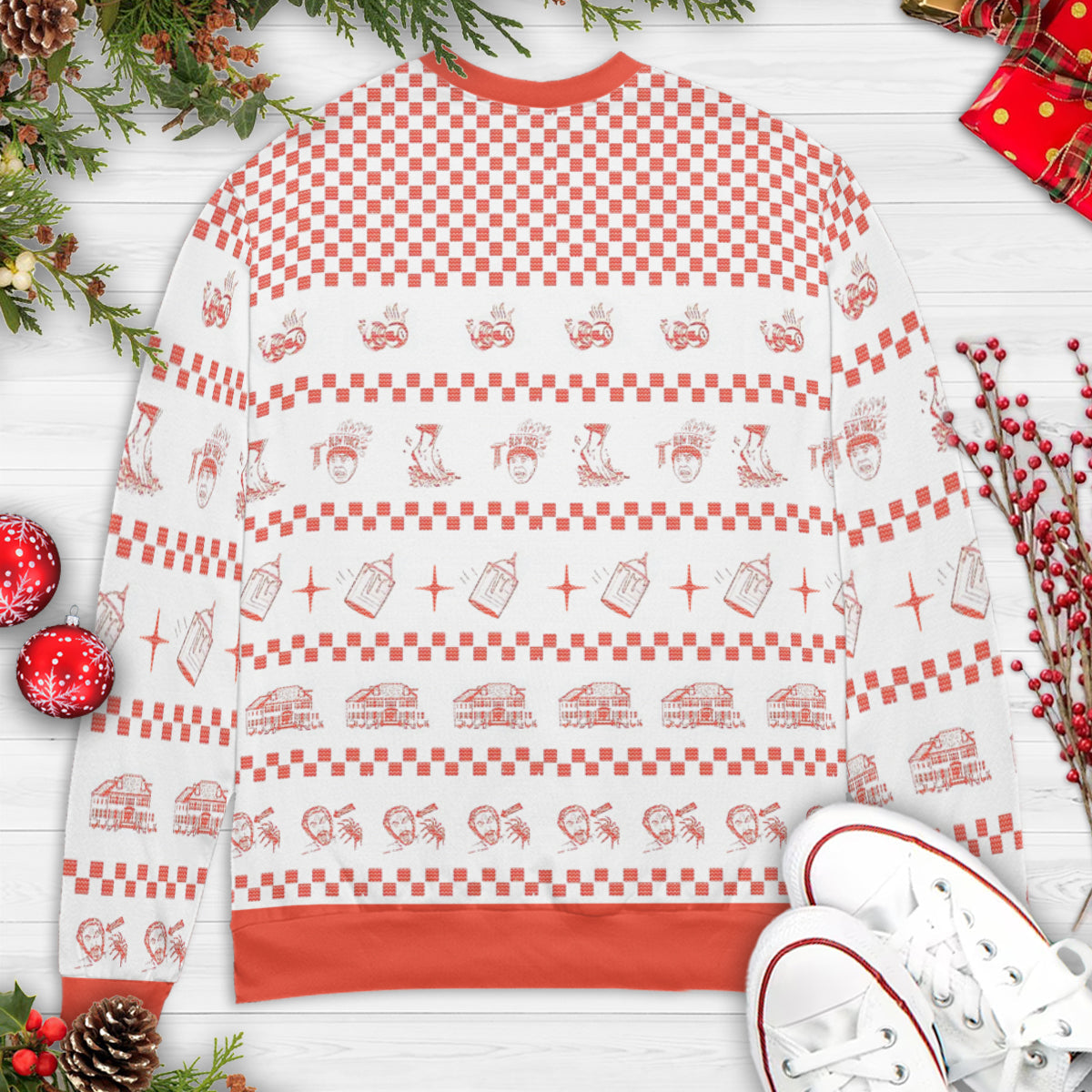 Home Security Home Alone Ugly Christmas Sweatshirt