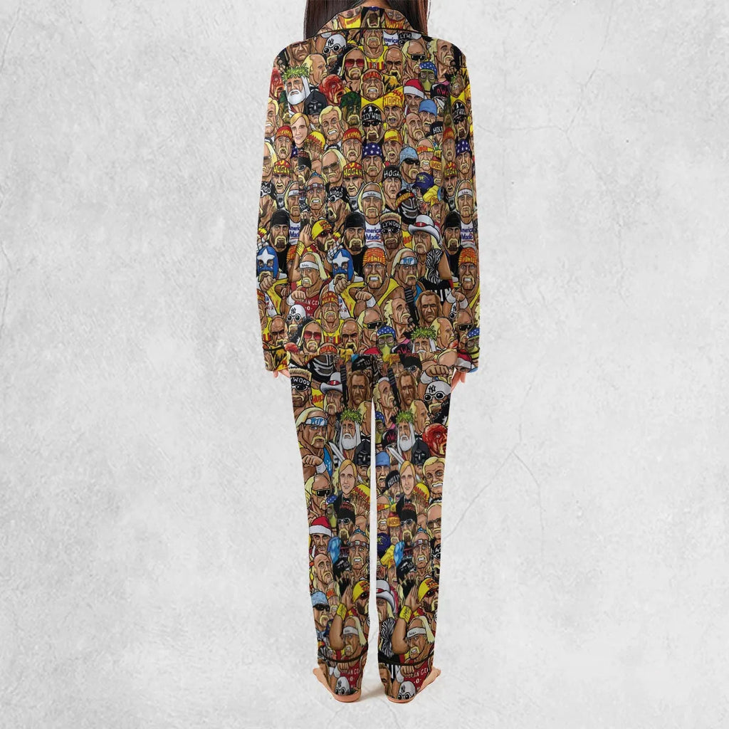 Classic Wrestlers Pajamas Set