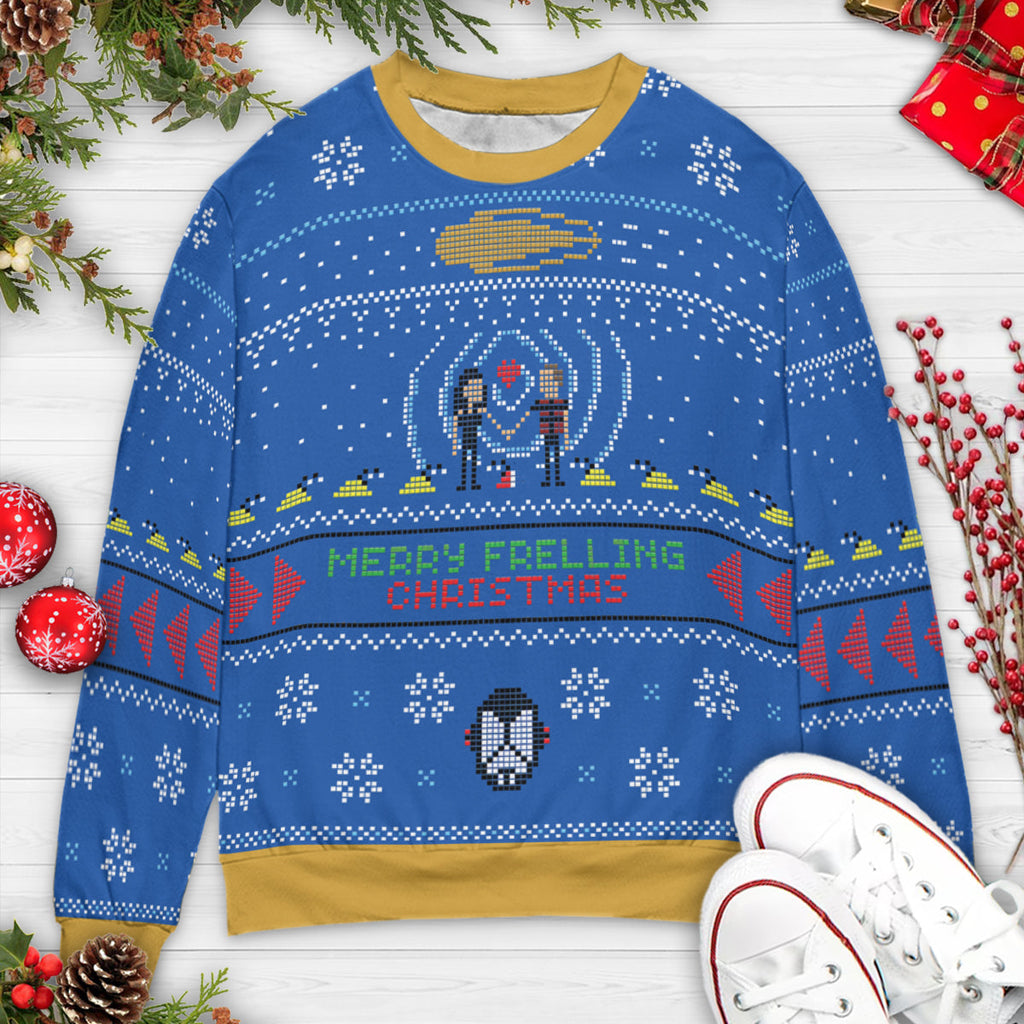 Frelling Christmas Farscape Ugly Christmas Sweatshirt