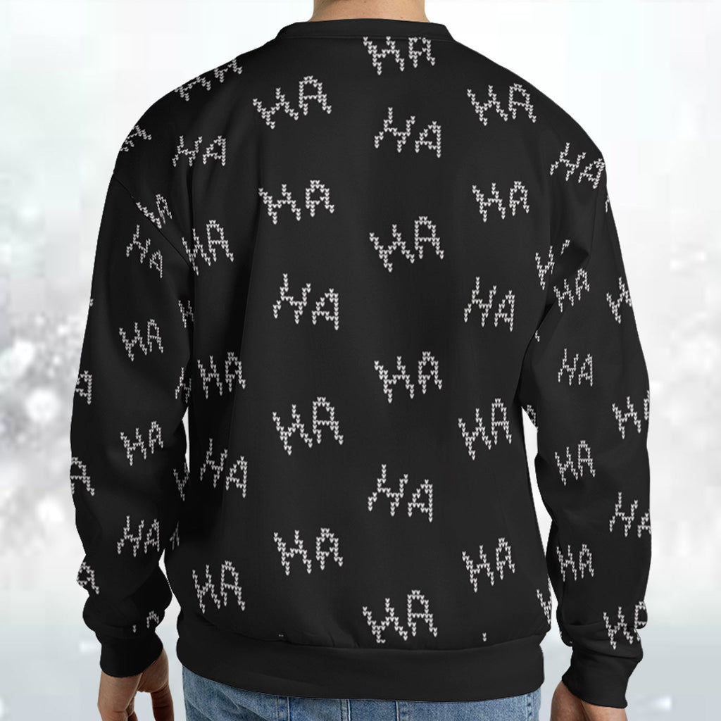 Slappy New Year Goosebumps Ugly Christmas Sweatshirt